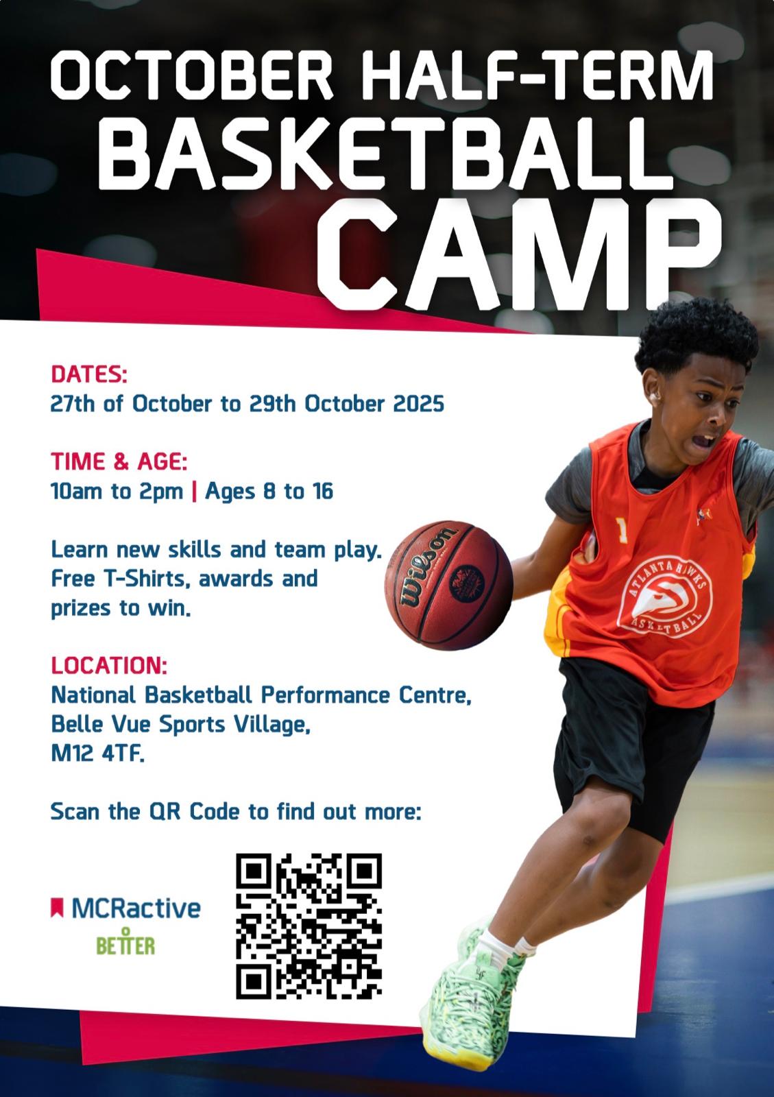 October Half-Term Basketball Camp