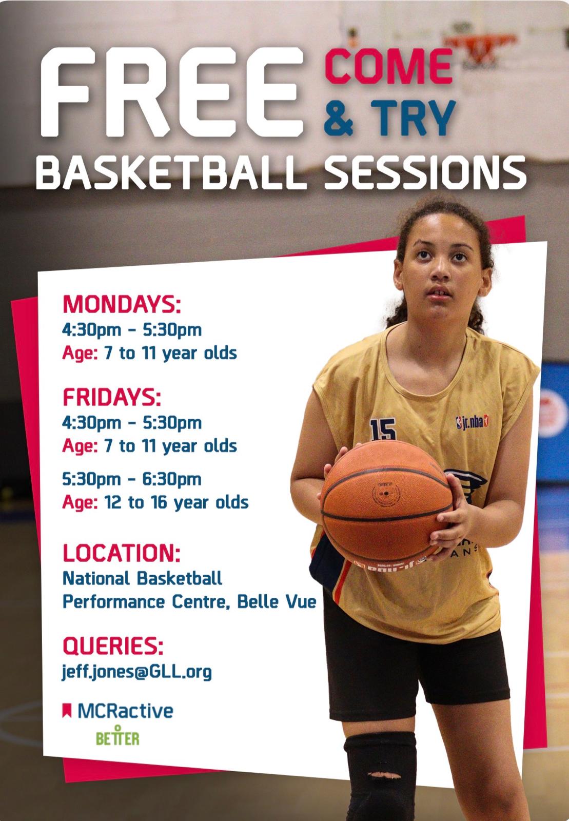 Free Basketball Sessions