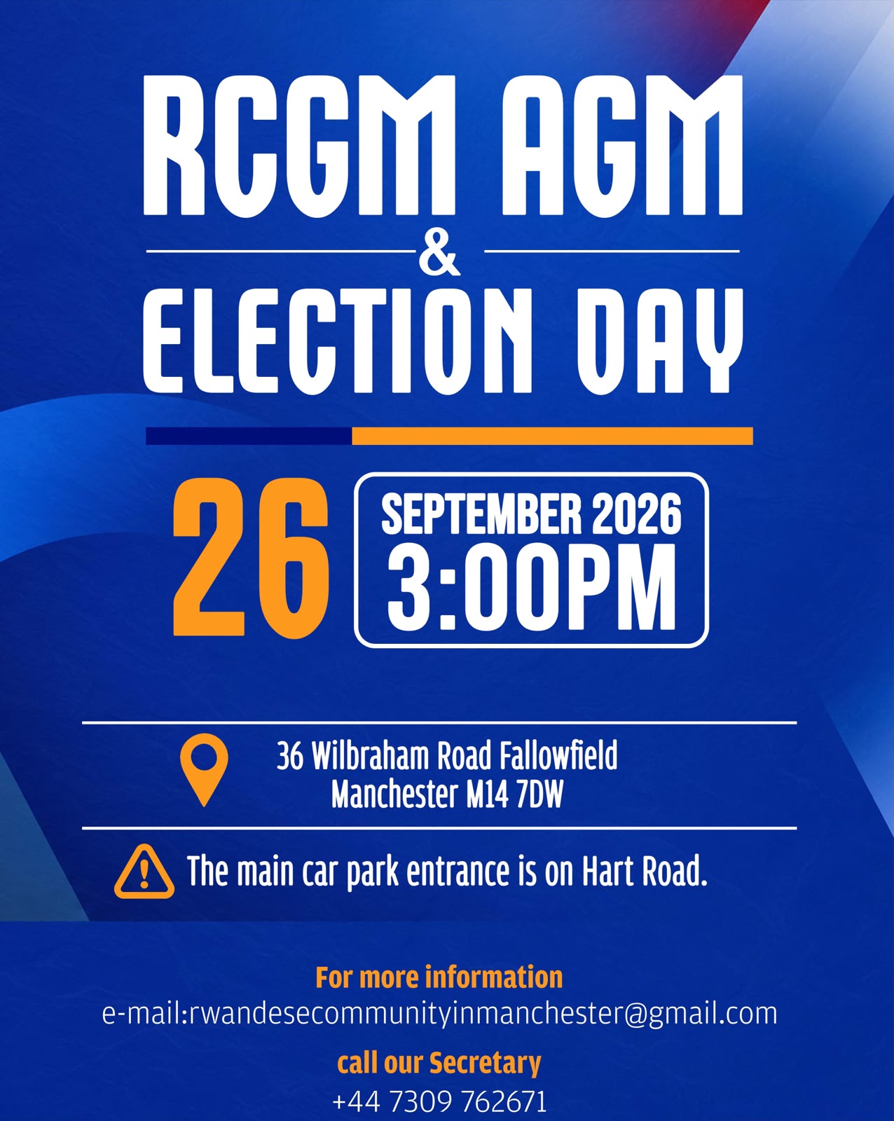 AGM & Executive Committee Election